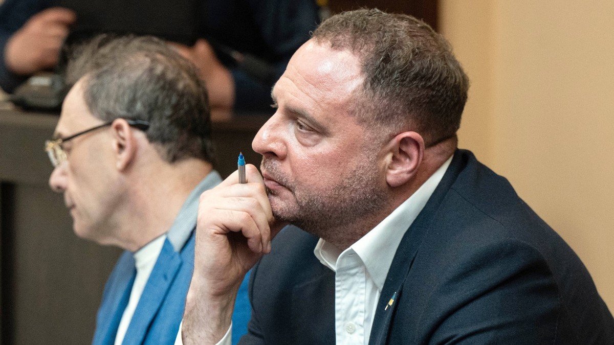 Andrij Jermak na suđenju
