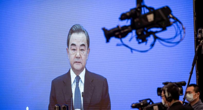 The Chinese Foreign Minister Wang Yi said the United States had been infected by a 'political virus' compelling figures there to continually attack China