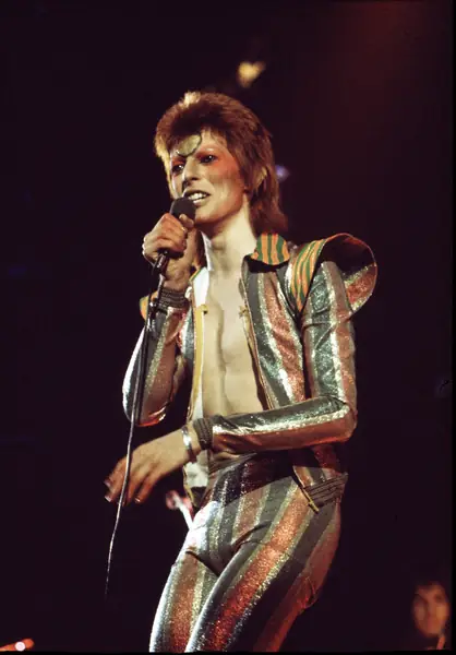 David Bowie jako Ziggy Stardust, 1973 / Foto Michael Putland / GettyImages 