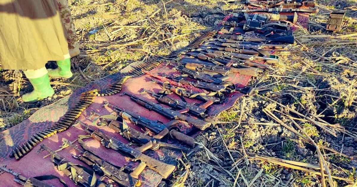 Military kills scores of suspected terrorists, recovers large cache of arms - Vimarsana News