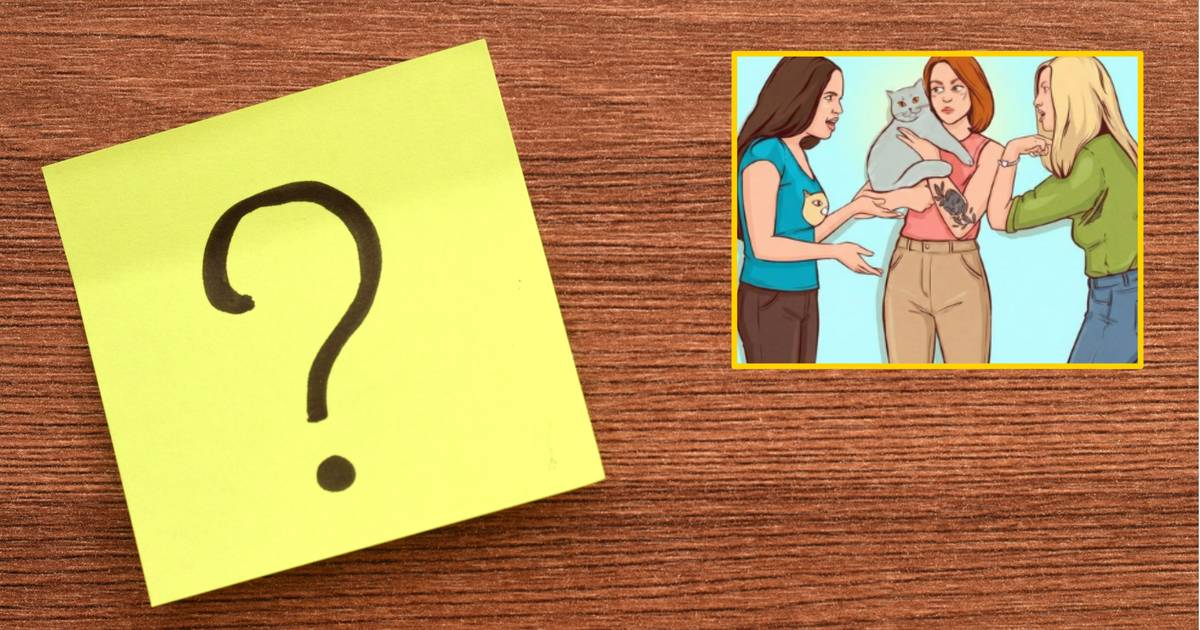 Która kobieta jest właścicielką kota? Obrazkowy test na inteligencję