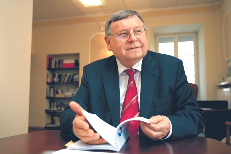 Profesor Jerzy Woźnicki, prezes Fundacji Rektorów Polskich