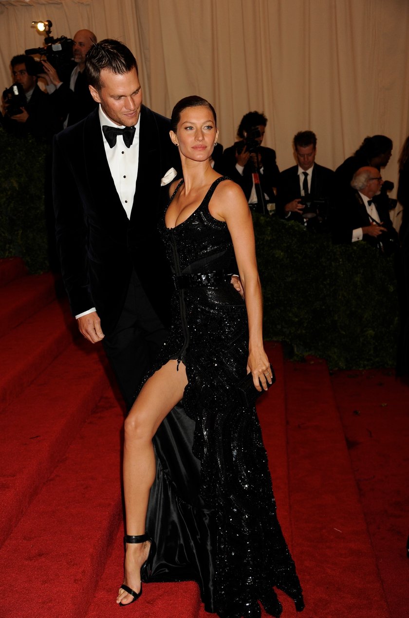 Tom Brady (futbolista) and Gisele Bundchen (modelka)