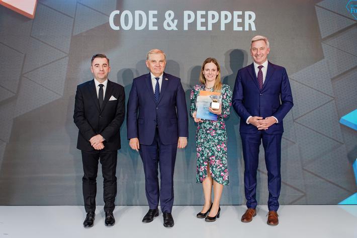 CODE & PEPPER SP. Z O.O. (oprogramowanie komputerowe) - 1. miejsce w kategorii "Przychody od 5 do 50 mln zł"