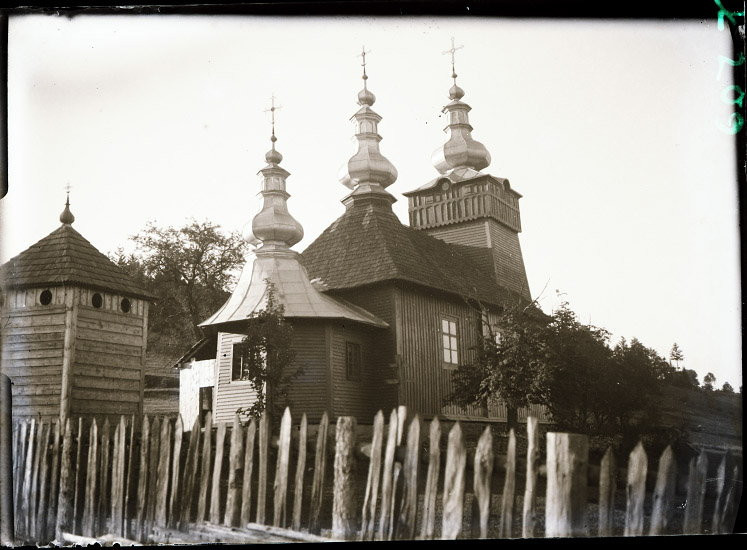 Cerkiew Balnica koło Izb, pow. Gorlice, 1934 