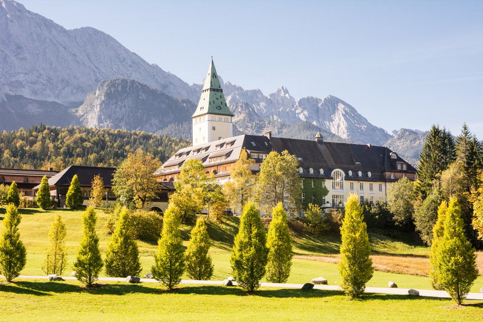 Zamek Elmau w Niemczech