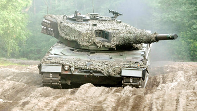 Podczas ćwiczeń zapalił się Leopard 2A4 - czterech żołnierzy rannych