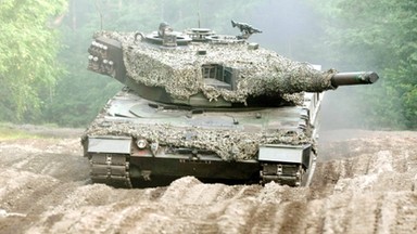 Podczas ćwiczeń zapalił się Leopard 2A4 - czterech żołnierzy rannych