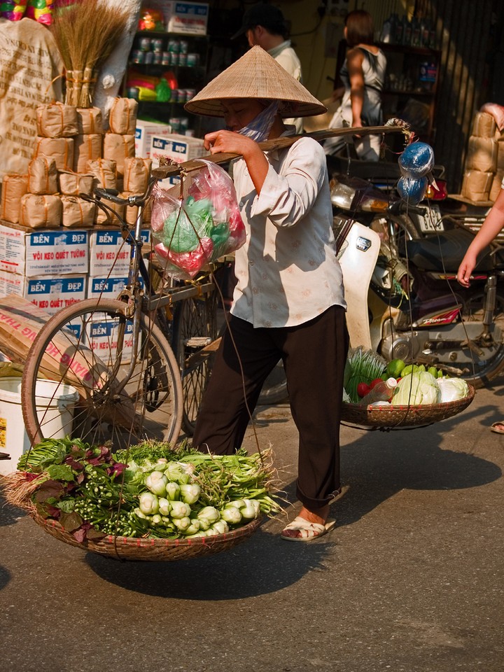 Na ulicach Hanoi