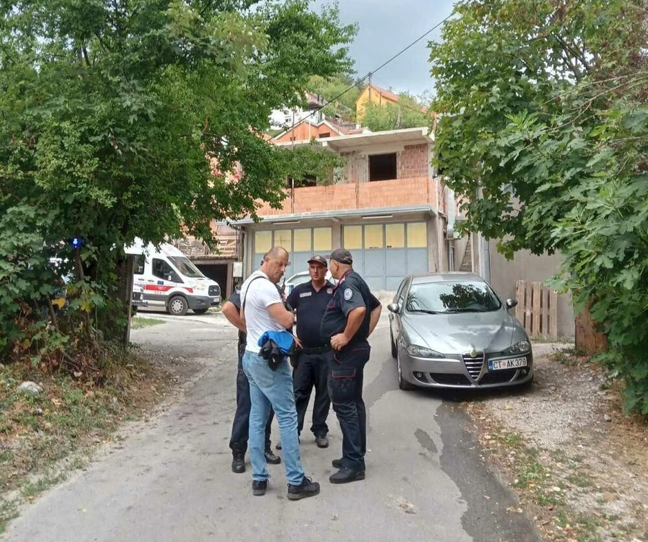 Uviđaj masakra na Cetinju