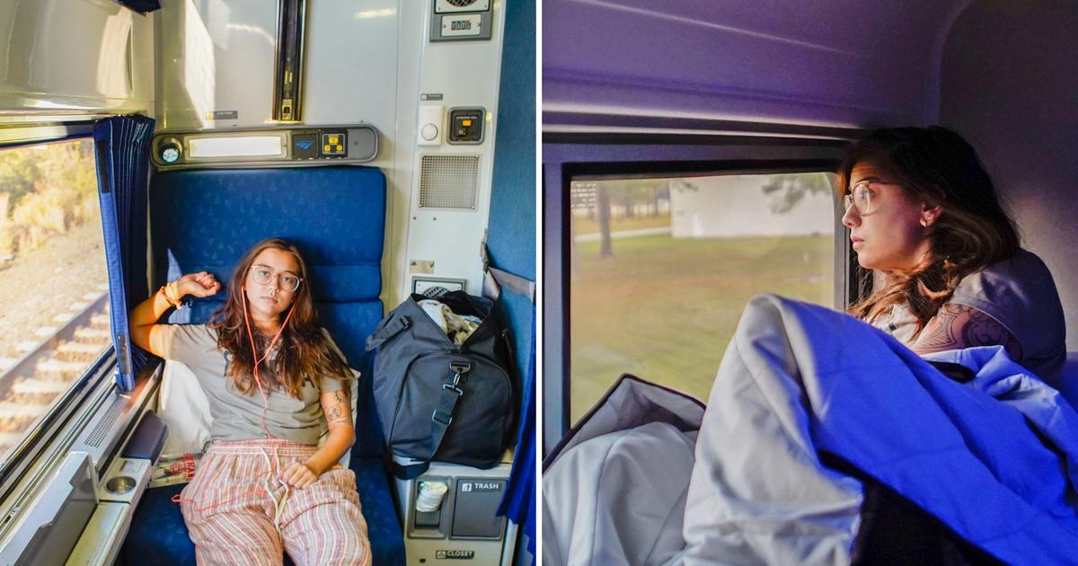 I took a 30-hour train from New York to Miami, and the motion sickness and terrible sleep were too much for me