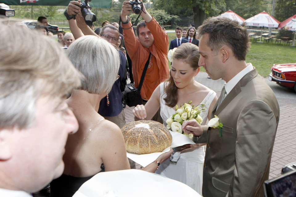 Ślub Barbary Mularczyk i Rafała Potockiego (fot. Akpa)