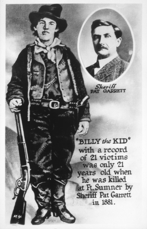 Billy Kid i szeryf Pat Garrett