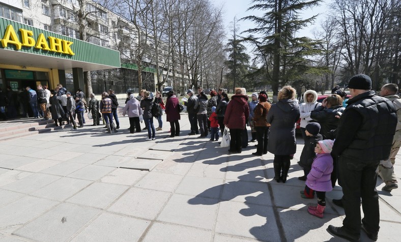 Referendum na Krymie. Fot. EPA/EPAYURI KOCHETKOV/PAP/EPA