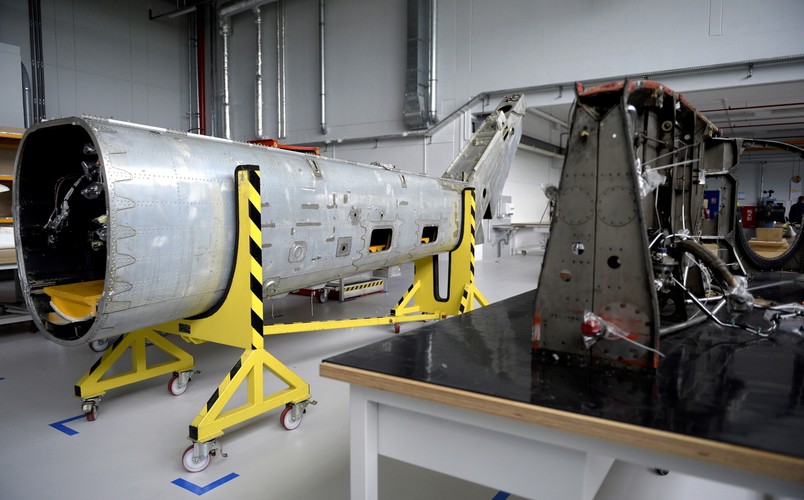 Hangar remontowy o powierzchni 6 tys. m kw, powstał na działce o powierzchni przekraczającej 2 ha.<br><br><br>  Fot. (dd/gj) PAP/Darek Delmanowicz