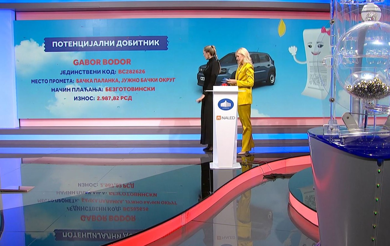 Izvučeni dobitnici električnog automobila i dupleksa u igri "Uzmi račun i pobedi": Slavlje u Novom Sadu, Bačkoj Palanci i Kragujevcu