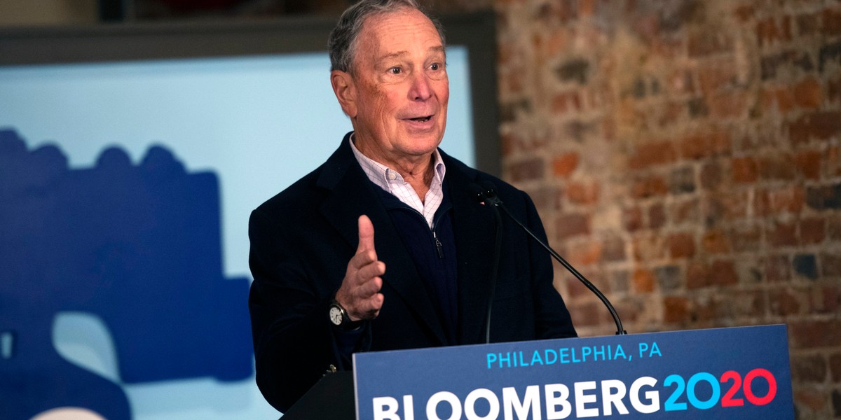 Michael Bloomberg chce być kandydatem Demokratów w wyborach prezydenckich USA, ale jeśli nim nie zostanie, wesprze "kogokolwiek innego" w walce przeciwko Donaldowi Trumpowi