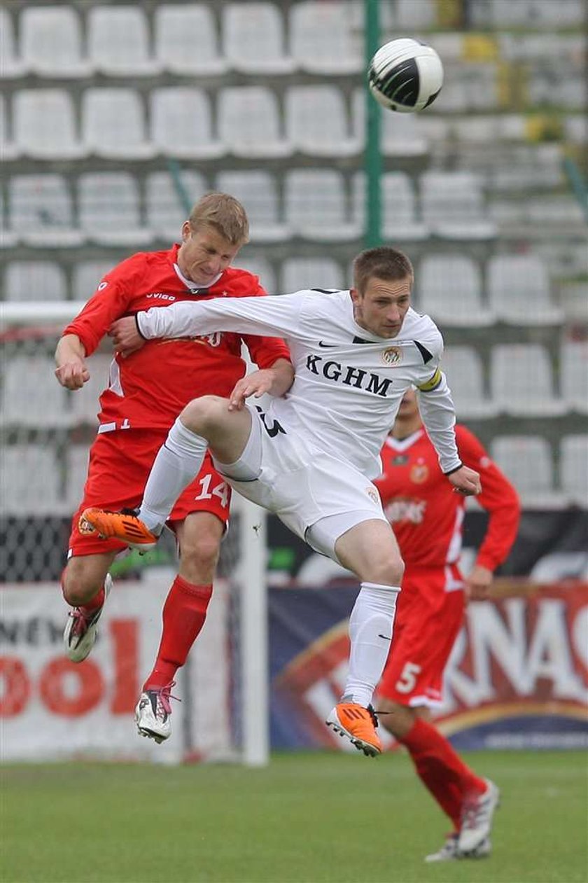 Widzew Łodź - Zagłębie Lubin 1:0 w meczu 27. kolejki ekstraklasy