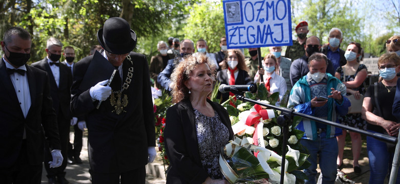 Bronisław Cieślak spoczął na cmentarzu w Krakowie. "07 MO żegnaj"