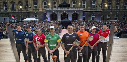 Budapeszt – emocjonujące zawody najlepszych drwali na świecie Australijczyk Brad Delosa zwycięzcą STIHL TIMBERSPORTS® Champions Trophy