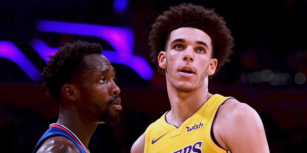 Clippers guard who harassed Lonzo Ball in his NBA debut also offered him a grave warning