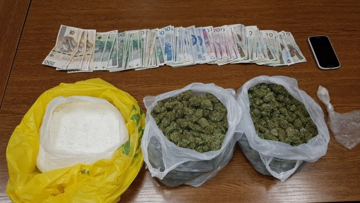 Kielce: policjanci przejęli blisko dwa kilogramy narkotyków