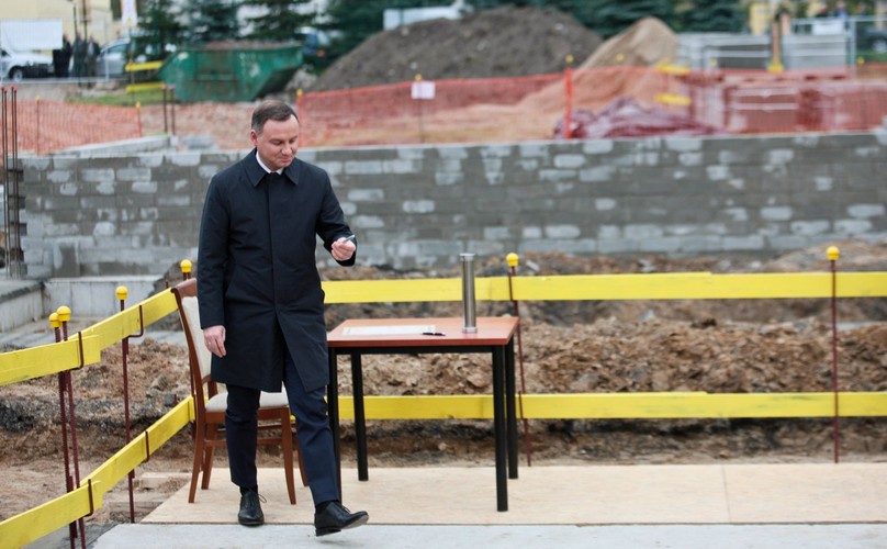 ANDRZEJ DUDA W STRZELCACH KRAJEŃSKICH