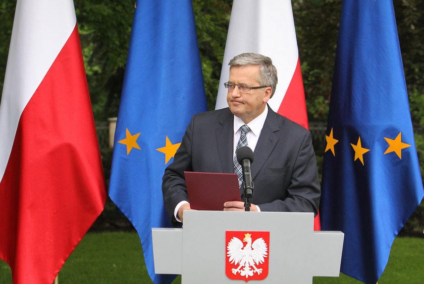 Prezydent Bronisław Komorowski