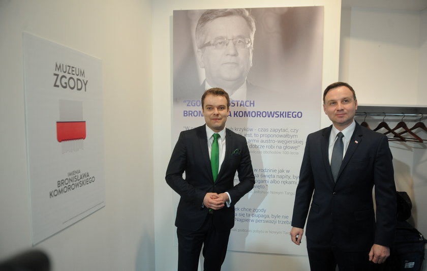 Rafał Bochenek i Andrzej Duda