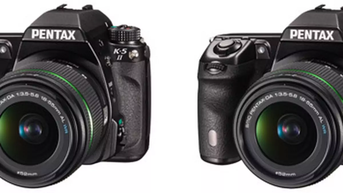 Pentax K-5 II i K-5 IIs: nowe lustrzanki z nowym układem autofokusa