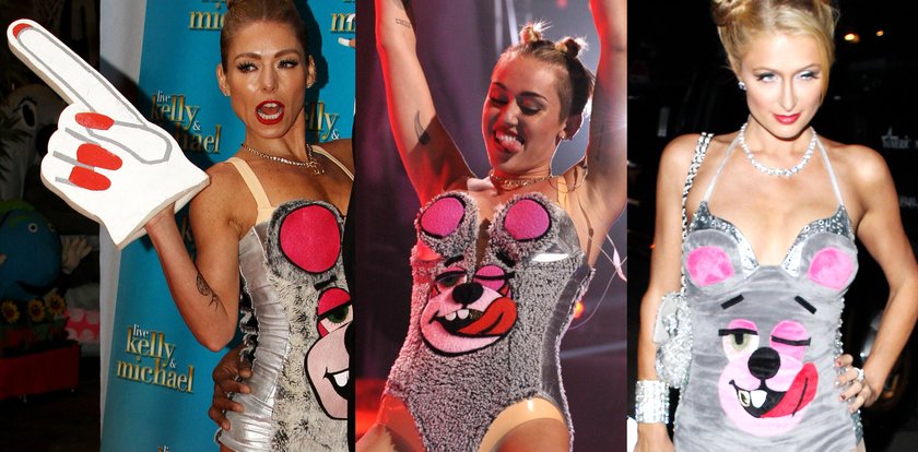 Gwiazdy przebrały się za Miley Cyrus