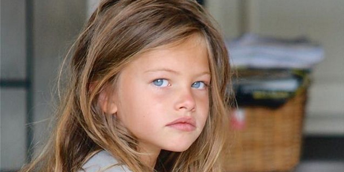 Thylane Blondeau jako dziecko