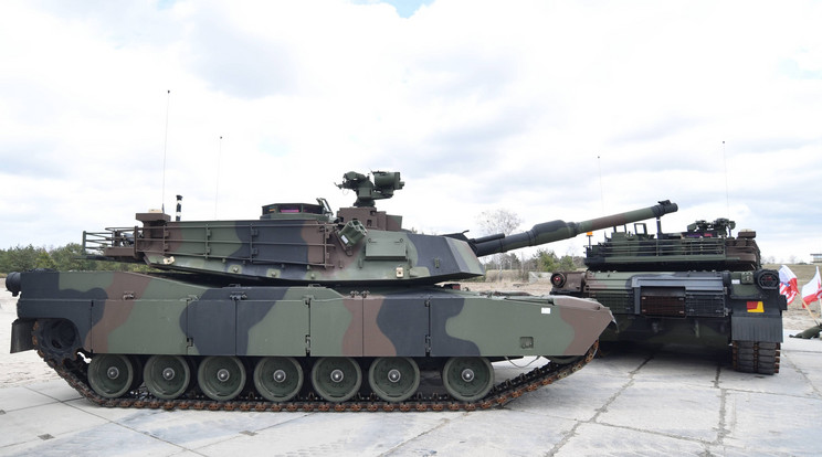 Az Egyesült Államok felgyorsítja az Abrams harckocsik szállítását Ukrajna számára /Fotó: Northfoto