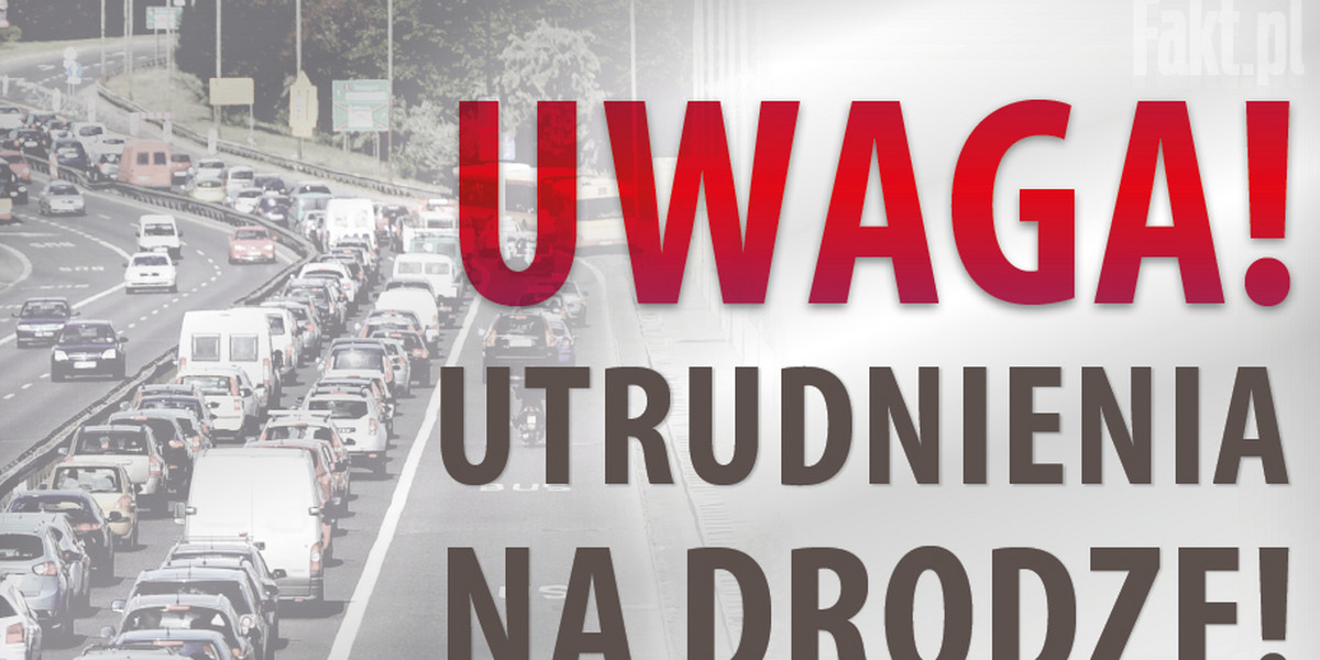 Awaria! Utrudnienia na drodze