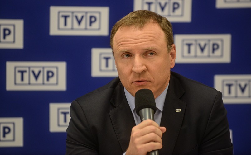 Prezes TVP Jacek Kurski