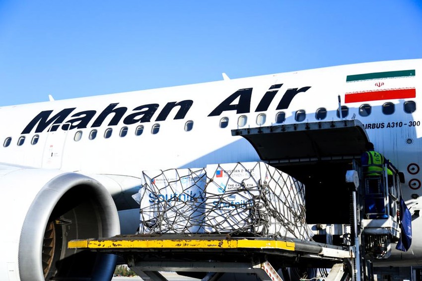 Pošiljka ruskih vakcina Iranu