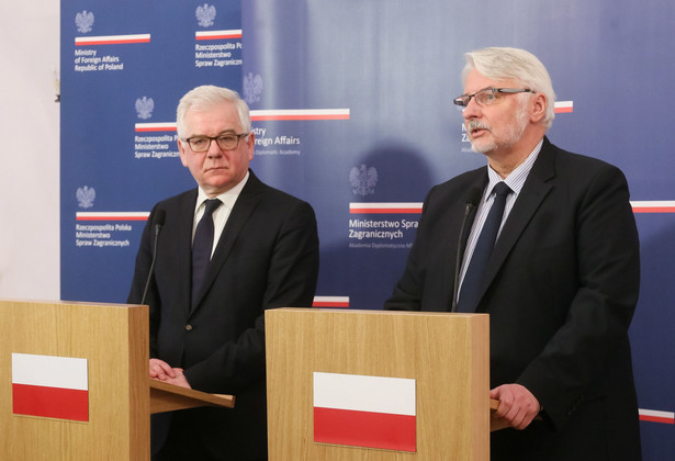 Witold Waszczykowski (P) oraz Jacek Czaputowicz (L)