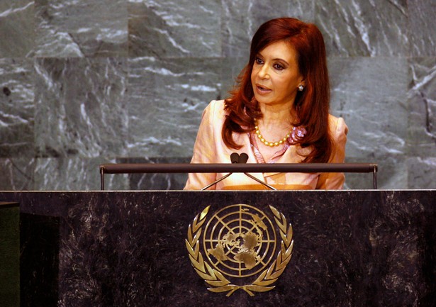 Prezydent Argentyny Cristina Fernandez de Kirchner