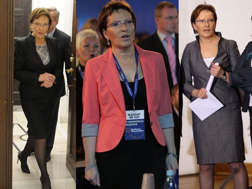 Kobieta, która oswoiła służbowy uniform: Ewa Kopacz