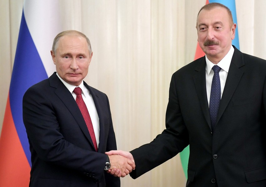 Vladimir Putin, Ilham Alijev