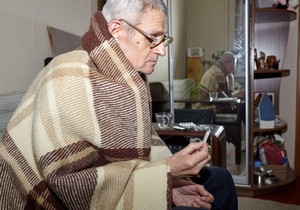 Penzioner - ilustracija