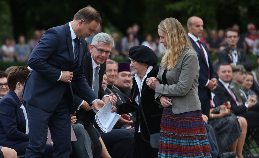 Prezydent Duda pomógł weterance Powstania