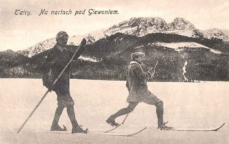 Tatry. Na nartach pod Giewontem, Wydawnictwo Sztuka, 1918 r. 