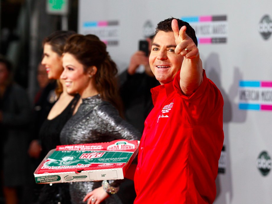 John Schnatter, founder and CEO of Papa John's Pizza.