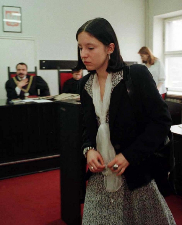  Monika Kern podczas jednej ze spraw sądowych