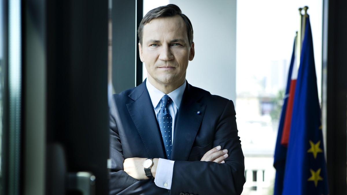 Minister Spraw Zagranicznych Radosław Sikorski 