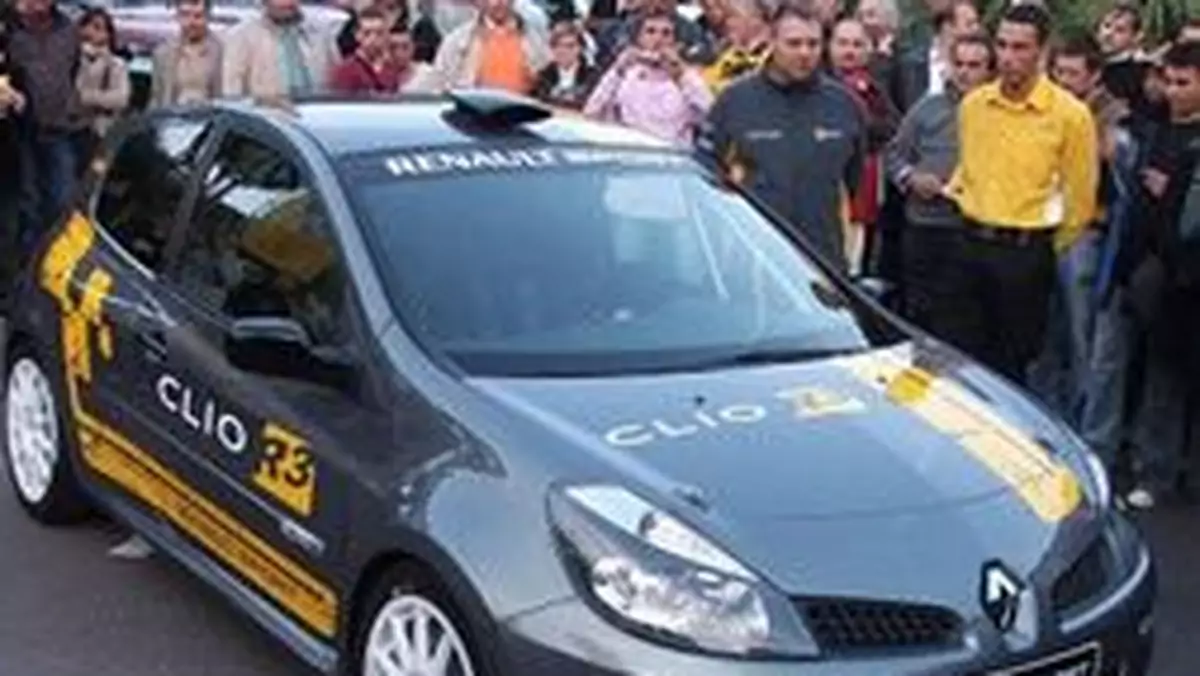 Renault Clio Sport R3 wkracza do rajdów