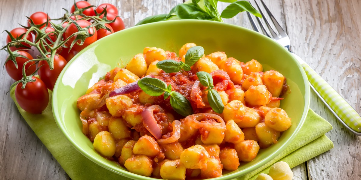 Gnocchi - wykwintna wersja kopytek.