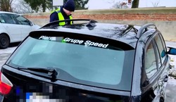 Zakpił z grupy SPEED. Kierowca BMW dostał 1500 zł mandatu i wracał pieszo