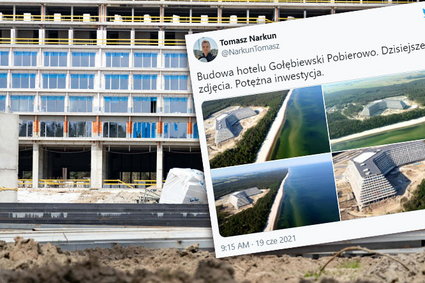 Hotel Gołębiewski w Pobierowie. Zdjęcia satelitarne pokazują, jak gigantyczna to inwestycja